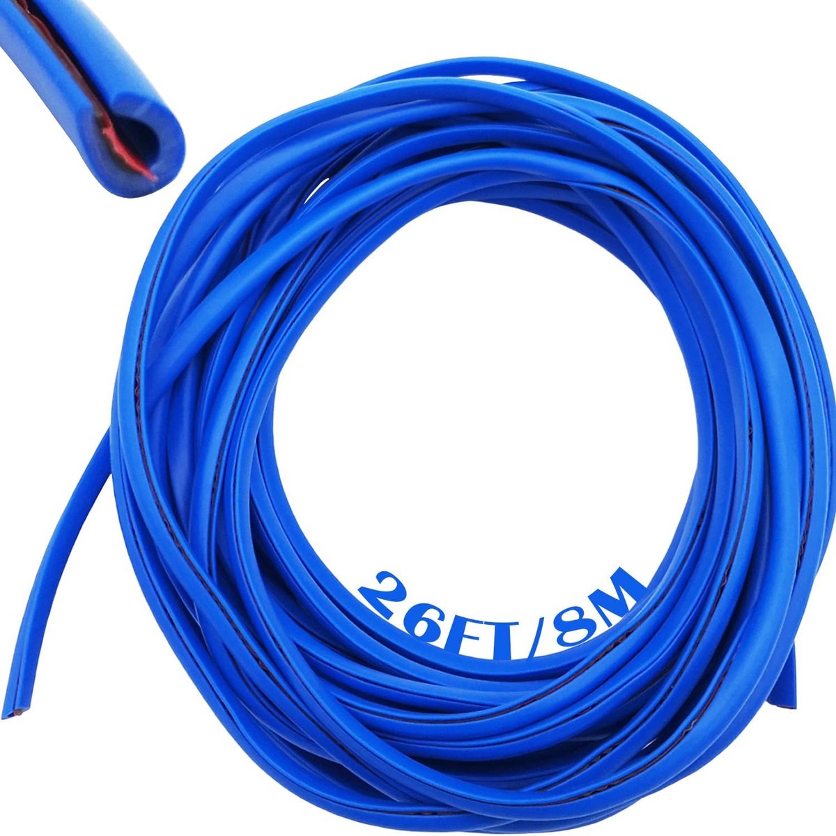 SnelShoppen - Auto Deurrubber Bescherming - U-Vormige PVC Krassenbescherming - Universeel Geschikt voor de meeste Auto's