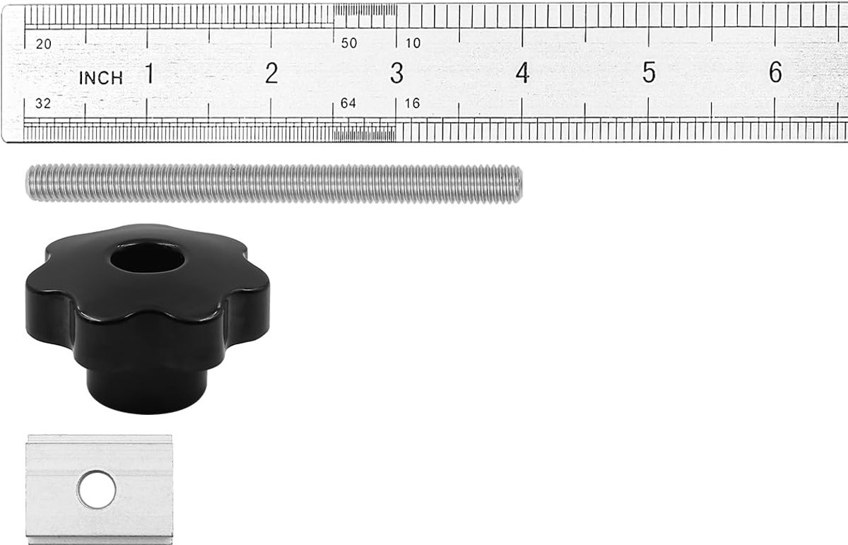 SnelShoppen - T-rail bouten set M8 T-groef bouten voor aluminium kanalen, houtbewerking gereedschap, mallen, 100mm, sterk en slijtvast