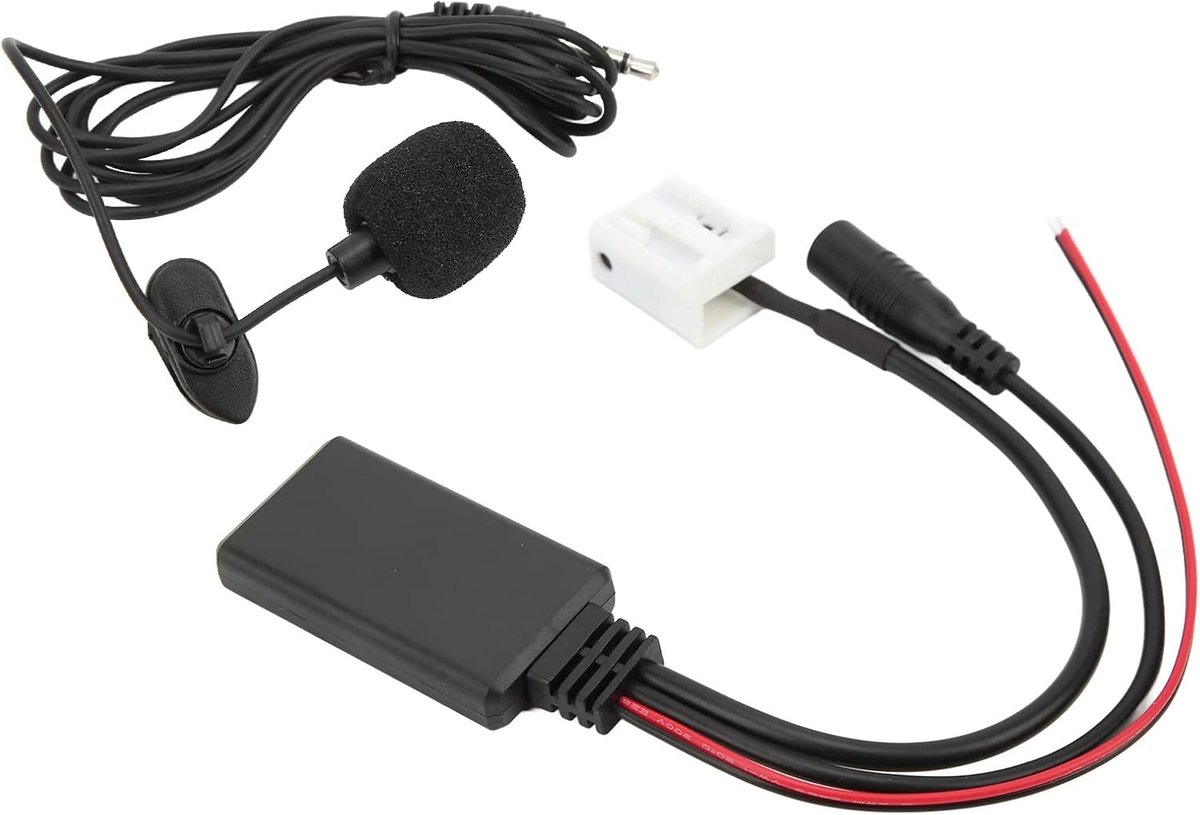 SnelShoppen - 12Pin Auto Radio Bluetooth Muziek Aux Kabel Adapter Vervanging voor Citroën C2 C3 C4 C5 C6 C8 - Ideaal voor Muziekliefhebbers