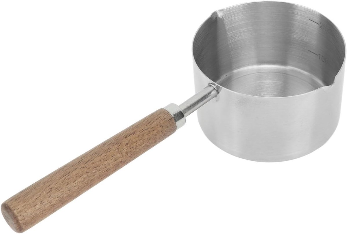 Mini Saucepan Pots And Pans 304 Stainless Steel Cookware Milk Butter Warmer Pot Small Pot 200ml - ShopVlot