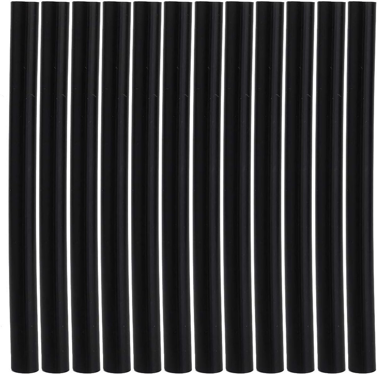 SnelShoppen - Hot Glue Sticks 12pcs Professionele Keratine Lijmpennen voor Haarextensions, Zwart, Sterke Hechting en Snelle Uitharding voor DIY Projec