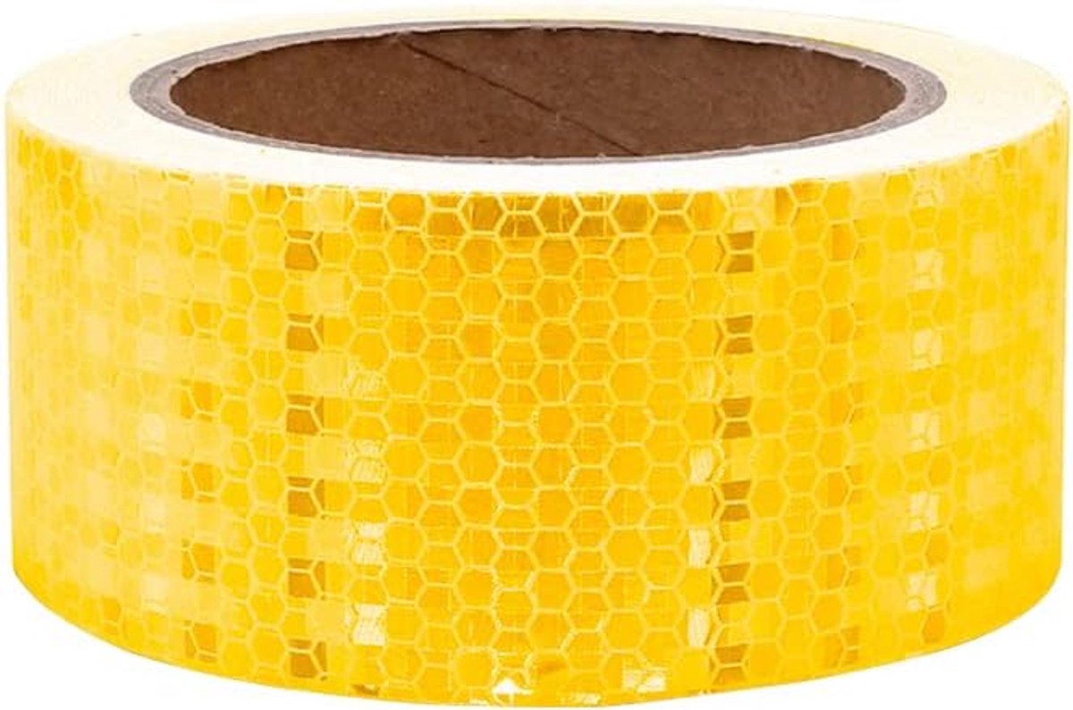 Reflective Tape, 9m x 5cm Warning Sticker, High Intensity Reflective Tape, Waterproof Safety Tape, 1 Pack of Self - ShopVlot
