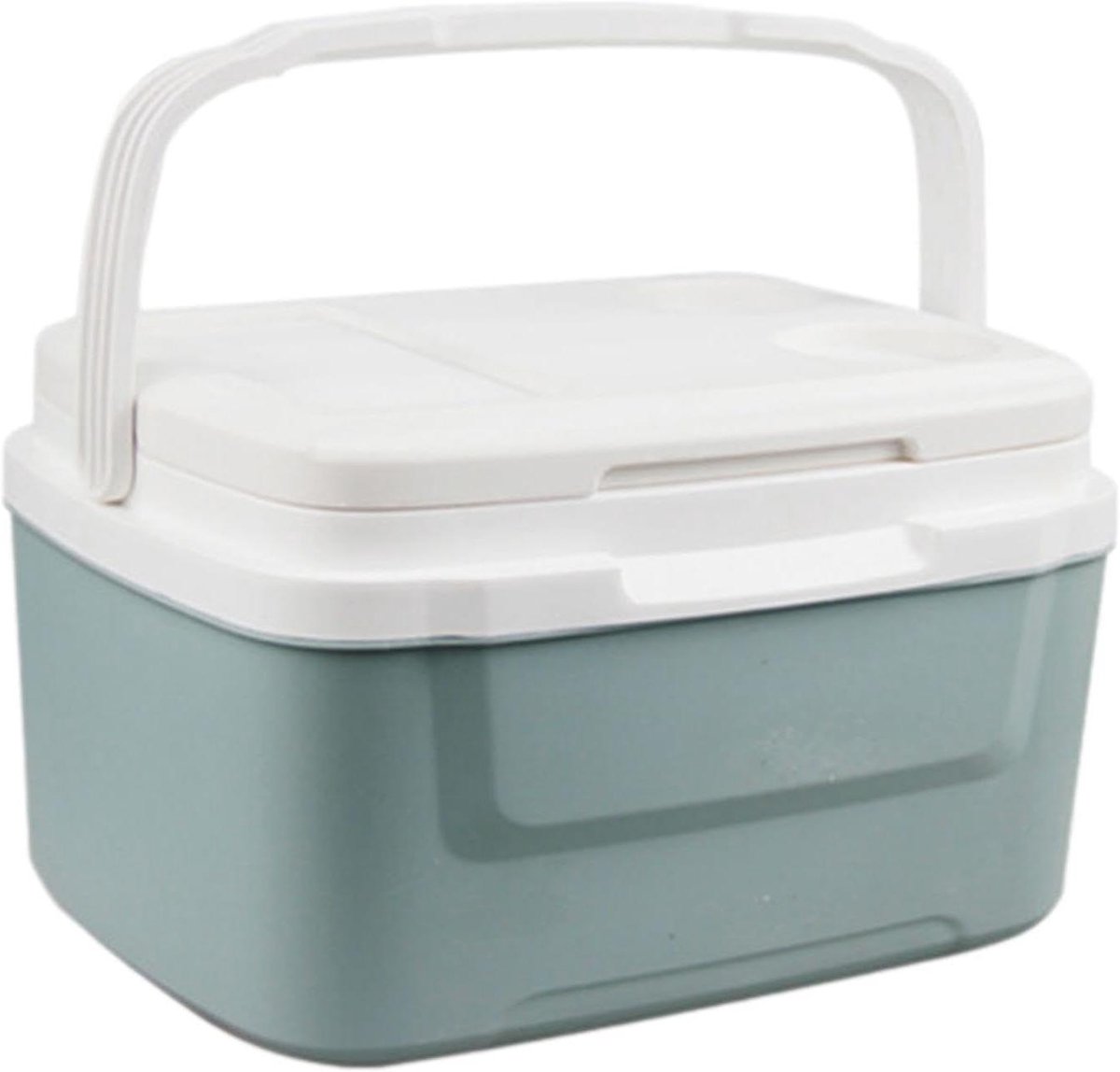 Camping Koeler - Picknickbox Isolerend - Eten Koel Houden - Lekvrij Ontwerp - 8L Capaciteit - Cyaan Blauw