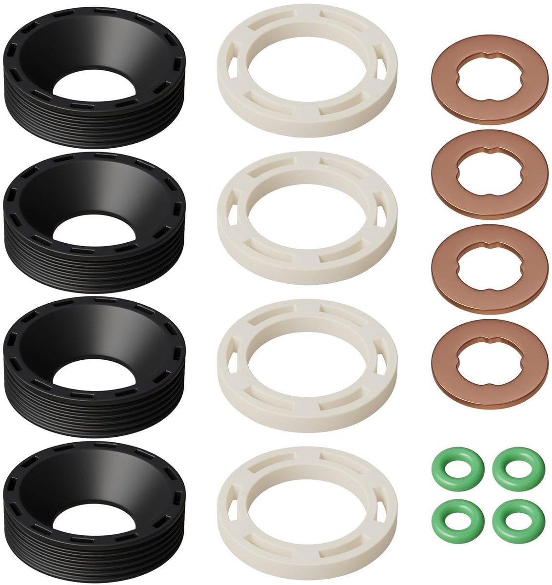 Spuitmondafdichting 1.6 HDI Dieselinjectie O-ring Set - Verbeter de afdichting van injecties