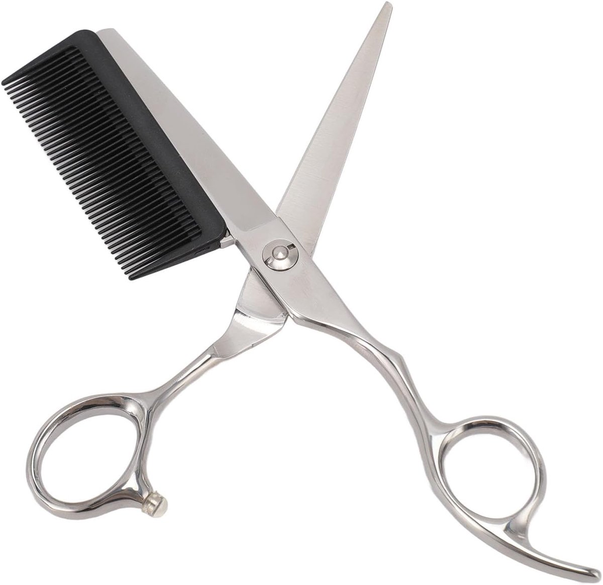 SnelShoppen - Haar Knip Scharen Set, 3-delige Professionele Kappersschaar Set met Knipschaar en Uitdunschaar, Roestvrijstalen Scharen voor Thuis en Sa