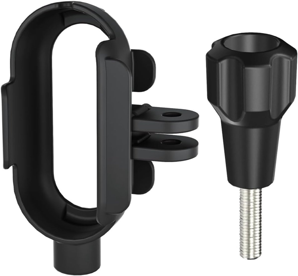 SnelShoppen - Multi-functionele Bevestigingsadapter Frame Behuizing Geschikt voor GO3 Camera, Dubbele Interface Adapter voor Horizontaal en Verticaal