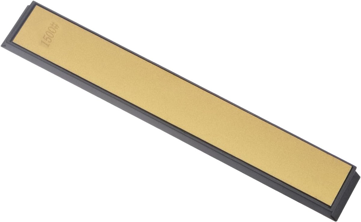 SnelShoppen - Diamond slijpsteen 1500 korrel, 15 x 0.8 inch, titanium gecoate schuurtool voor metaalbewerking, slijpen, snijden, tuingereedschap