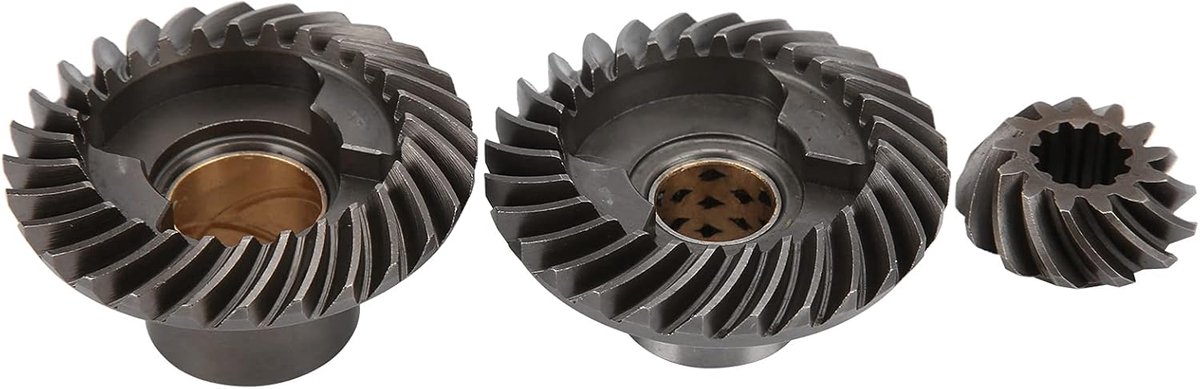 SnelShoppen - T5 Bootmotor Tandwiel Set - 3 Stuks Vervangende Tandwielen voor Bootmotor - Voorwaarts en Achterwaarts Tandwiel - Ideaal voor Buitenboor