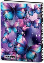 Zakagenda School - Agenda Meisjes - Huiswerk Noteren - Gedateerd 12 maanden - 115 x 159 cm - Paars