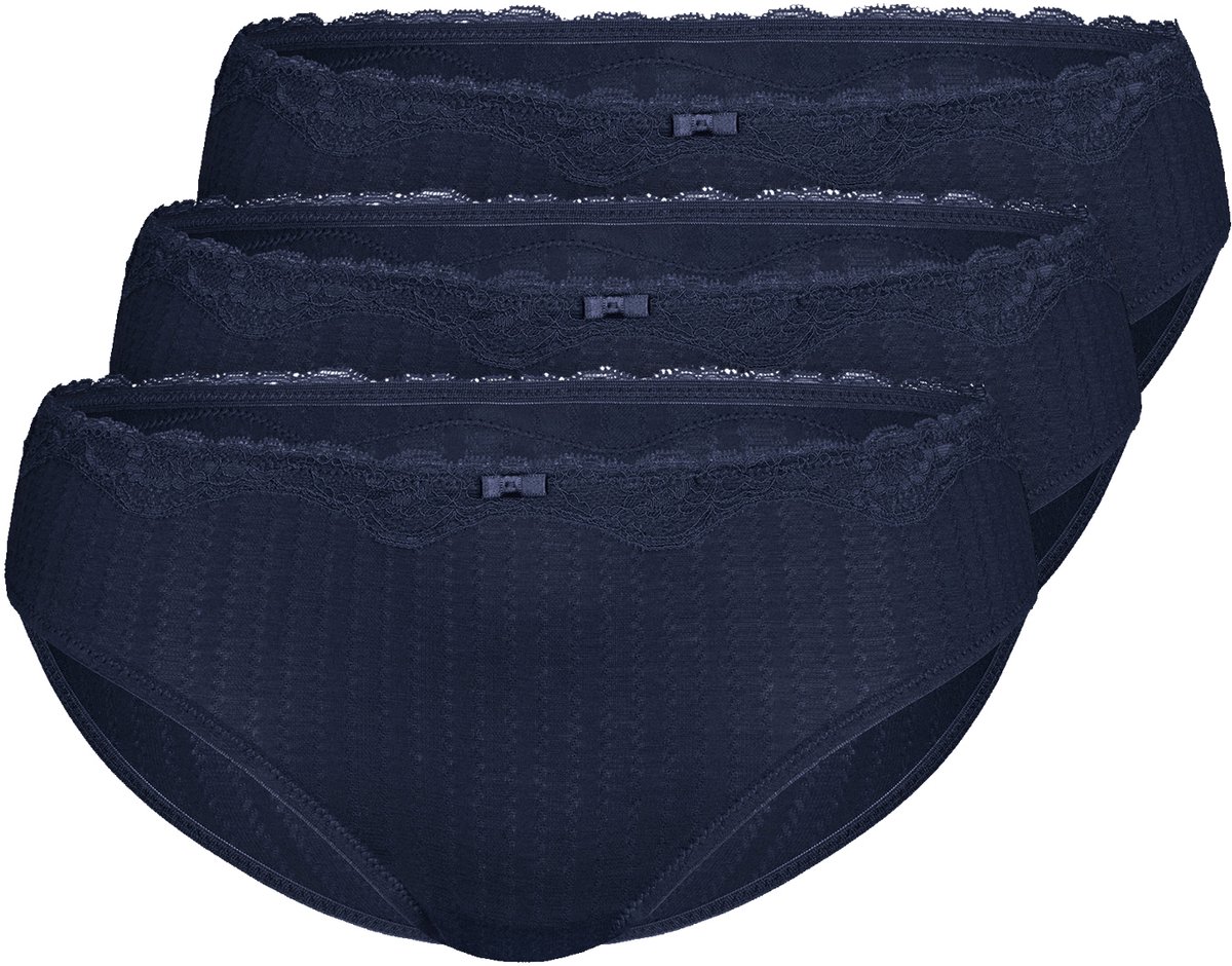 3-pack Slip Bamboo Jacquard