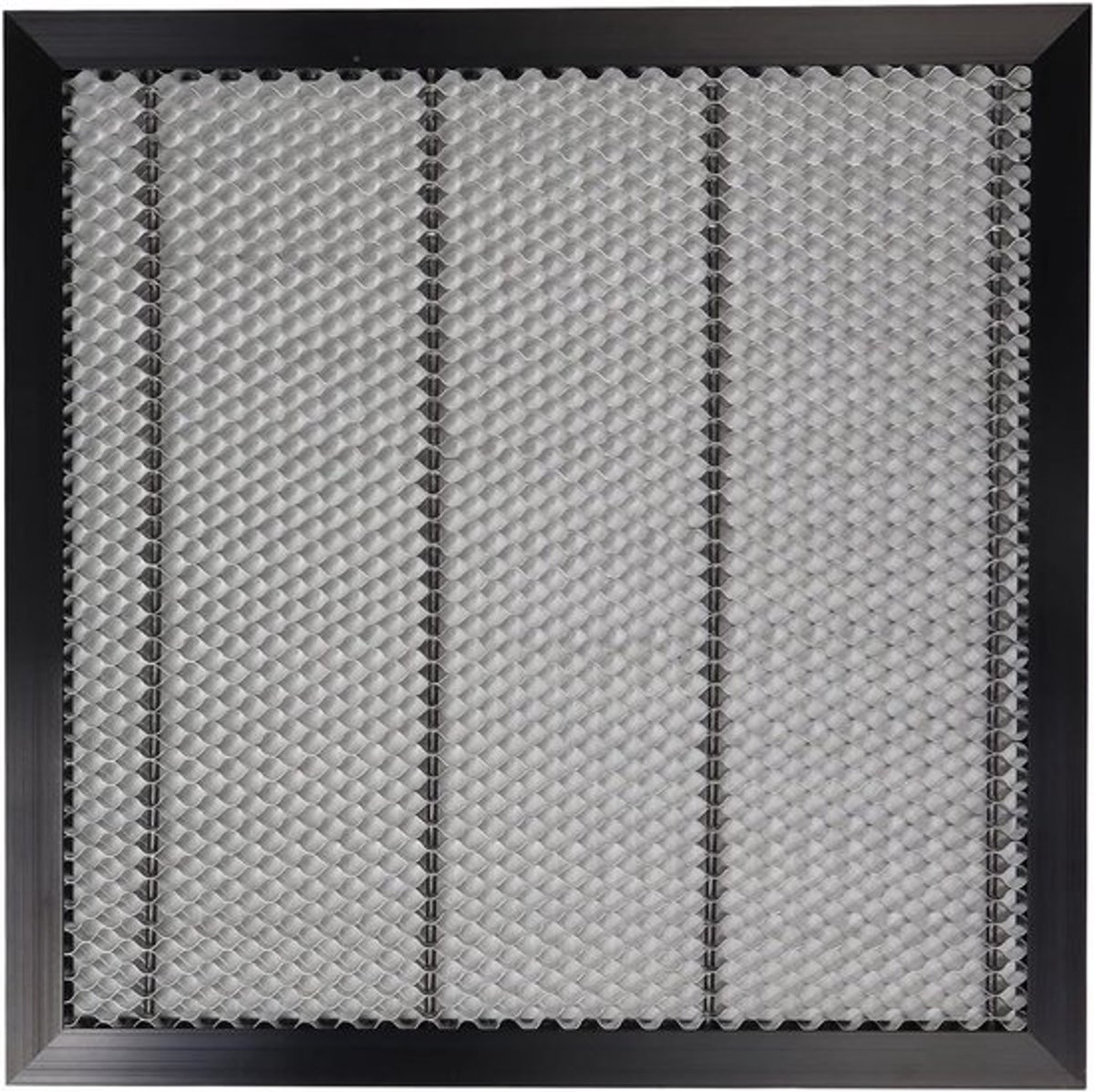 Werktafel van Honingraat 400 x 400 mm voor CO2 CNC Snijmachine en Lasergraveermachine - Aluminium Werkbed voor Precisiewerk en Creatieve Projecten