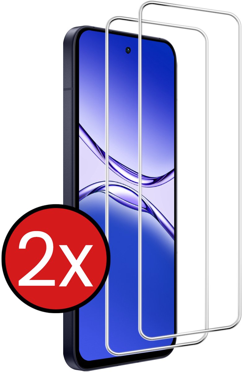 Screenprotector - 2 Stuks - Geschikt voor OPPO A5 Pro - Extra Sterk - Beschermglas - Gehard Glas - Tempered Glass - Screen Protector
