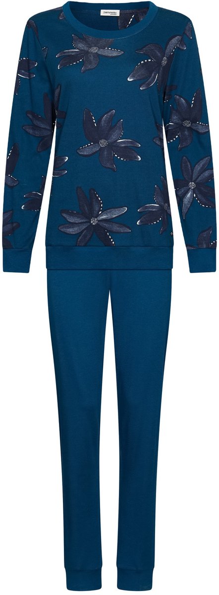 Pastunette Premium - Blue Mirage - Pyjama - Katoen - Interlock - Blauw - Maat 46