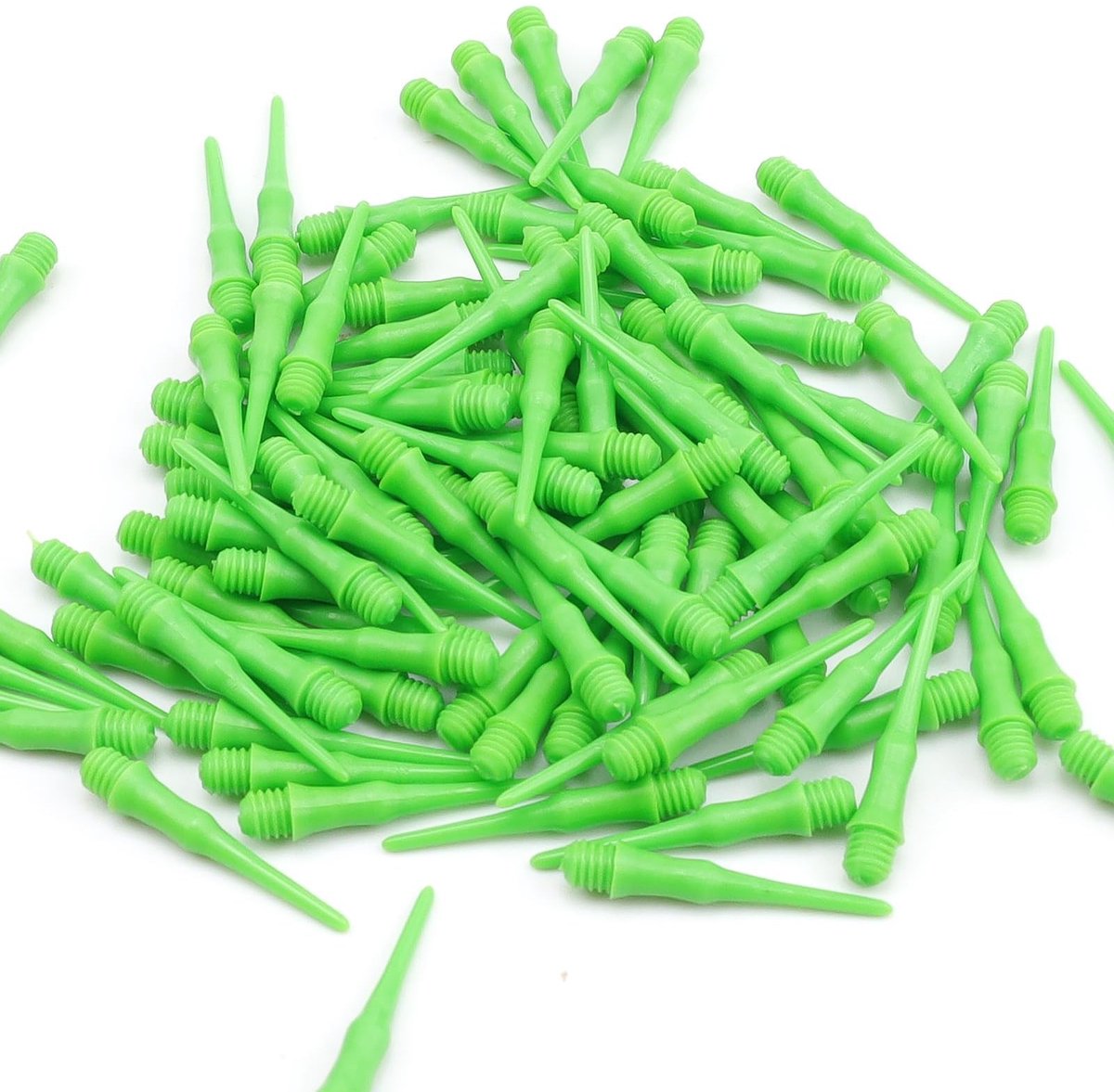 Solidchoice - Set van 200 Groene Dartpunten voor Zachte Dartborden