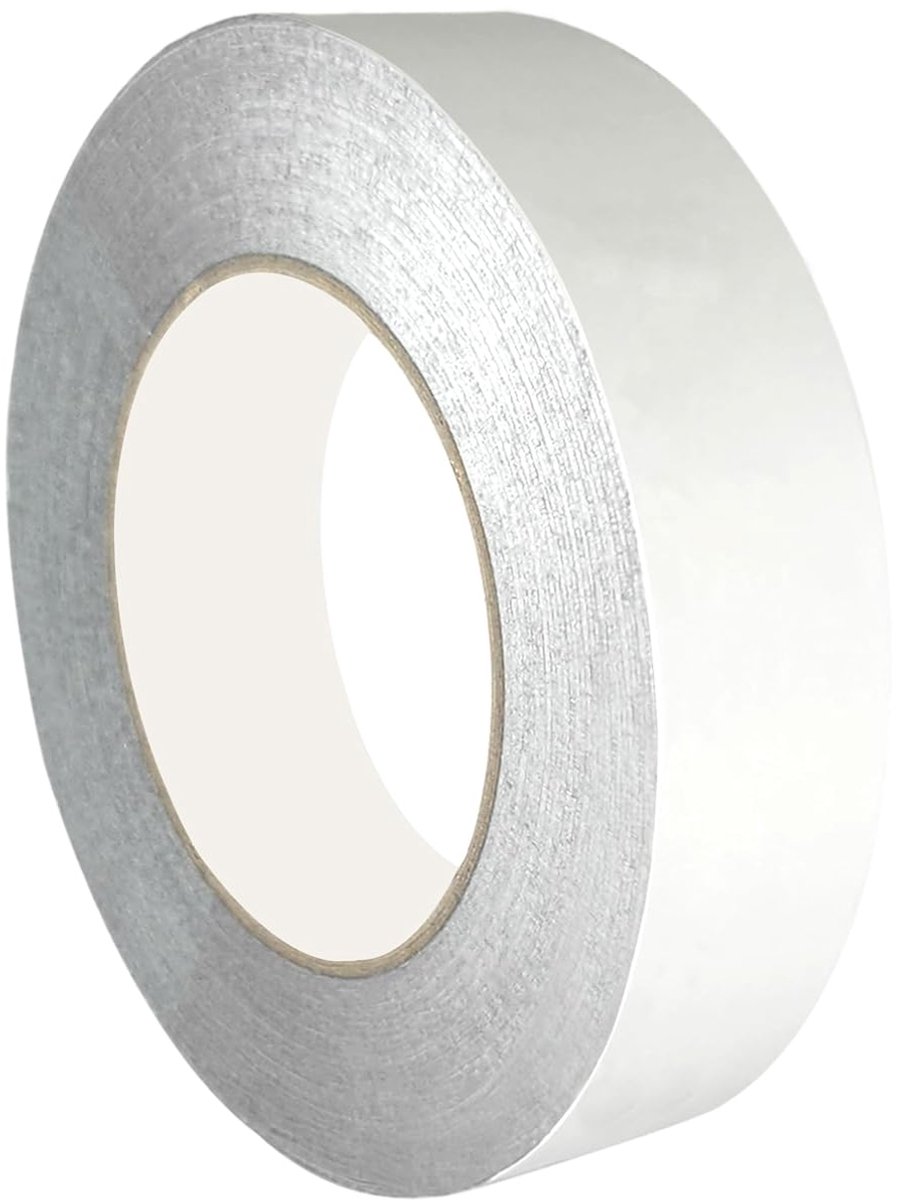 Klebeshop24 Aluminium plakband 30 mm x 50 m - ventilatie-plakband - aluminium tape - zilver - ShopVlot
