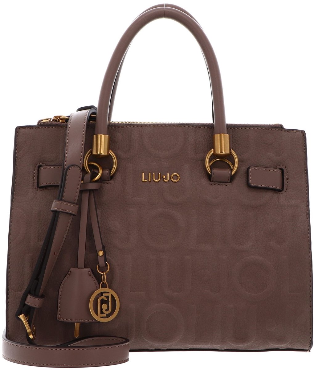 LIU JO handtas schoudertas Manh Satchel Mocha bruine