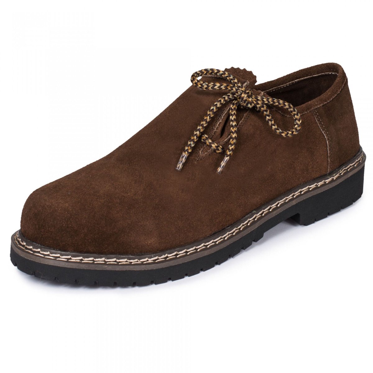 PAULGOS *Haferl*-schoenen van echt leer (traditionele Alpenstijl) – 4 kleuren, maten 39–47