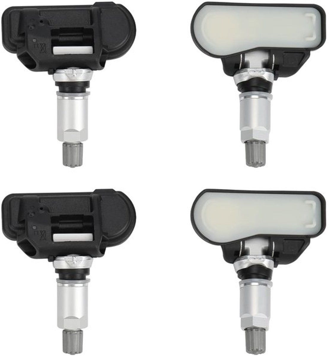 Set van 4 Banden Druksensoren Geschikt voor Astra J, Insignia A en Zafira - RDKS Compatibel, Precisie Meting, Eenvoudige Installatie