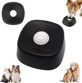 Honden Likspeelgoed - Voerbak Hond - Langzaam Eten - Antislip Bodem - 10 x 5 x 1 cm - Zwart