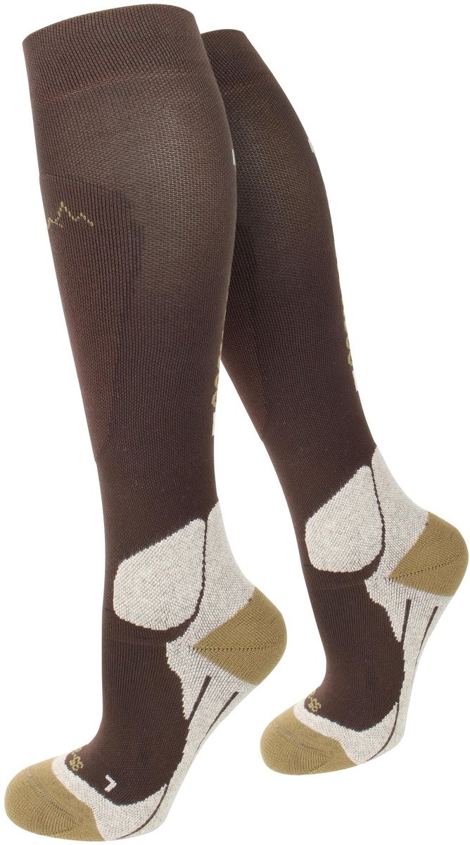 Sport-compressiekniekousen