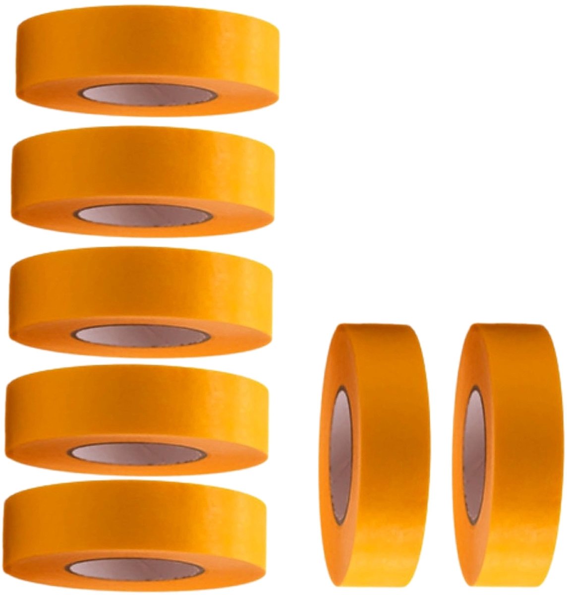 Solidchoice - Professionele Goudband Plakband 50 m x 24 mm - 7 Rollen