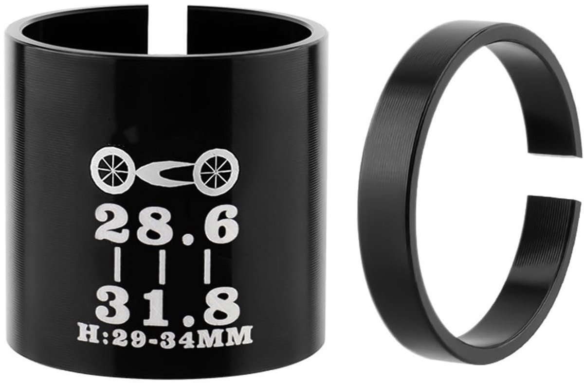 Solidchoice - Fiets Stem Spacer en Adapter