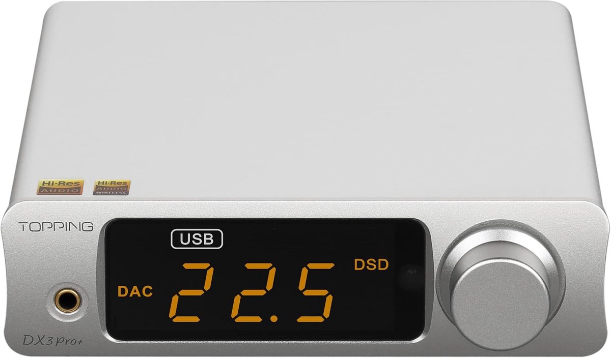 Topping DX3pro+ LDAC Headphone Amplifier - ES9038Q2M XU208 NFCA Bluetooth5.0 Audio Decoder USB/Opt/Coax DAC AMP Preamp - ShopVlot