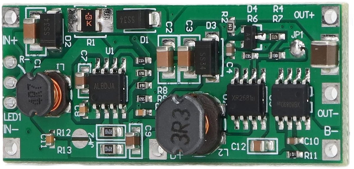 Solidchoice - Batterijladermodule DC 5.0V-12.0V voor Router