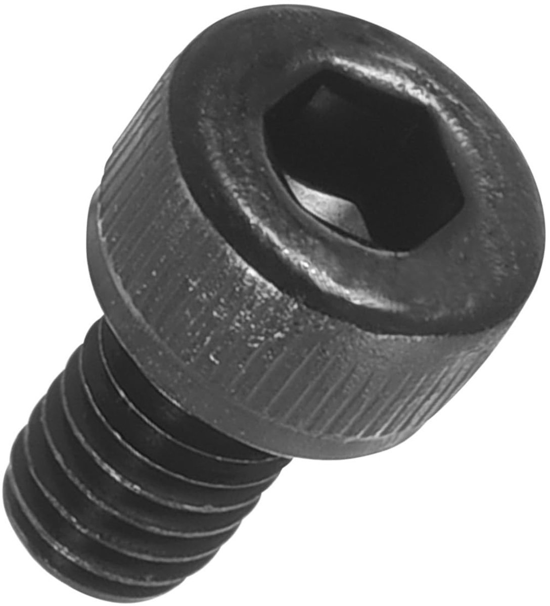 Solidchoice - 50 Stuks Binnenzeskant-Cilinderkopschroeven M4-0,7 x 6 mm - Zwart Geoxideerd