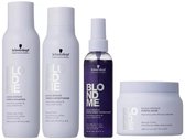 Schwarzkopf - BLONDME Purple Toning XXL Set - 300+250+150+200ml