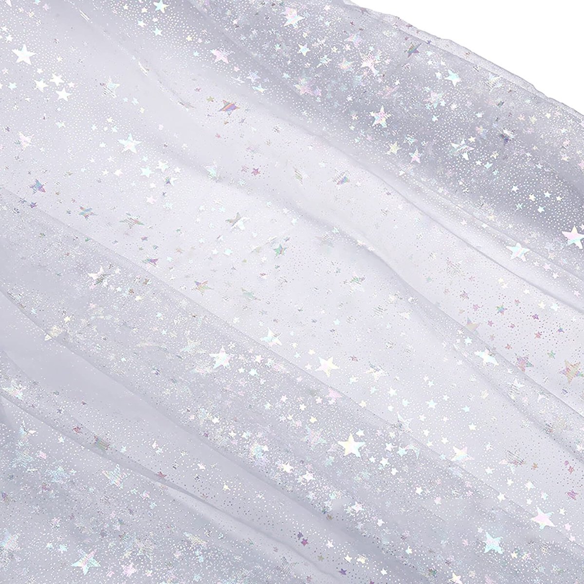 Solidchoice - Tulle Stof voor DIY Kleding en Decoratie, 160 x 100 cm