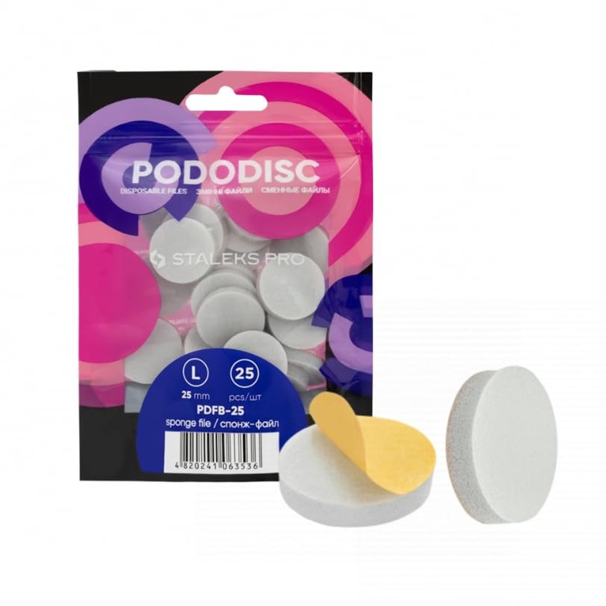 Solidchoice - Vervangende Buffer-Polijstschijven voor Pedicure (25 Stuks)