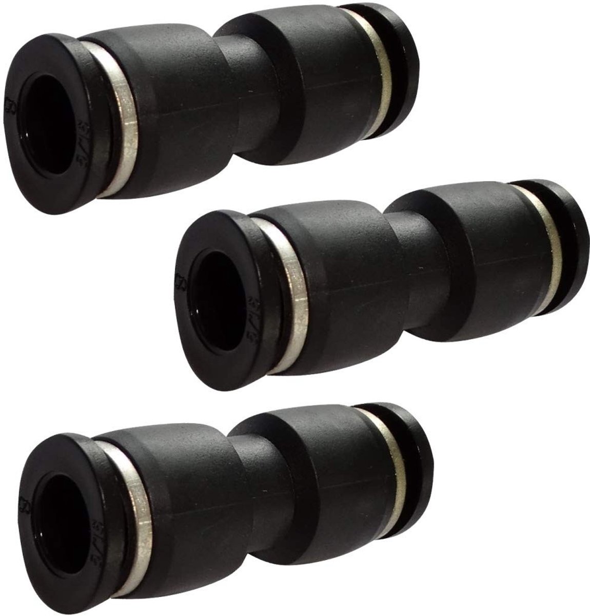 Solidchoice - Set van 3 Snelle Verbindingen Pneumatische Koppelingen