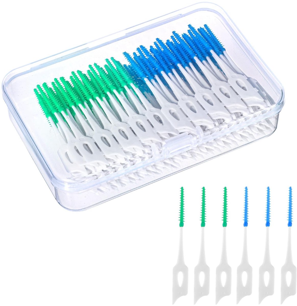 Solidchoice - Set van 200 Interdentale Borstels voor Tandreiniging