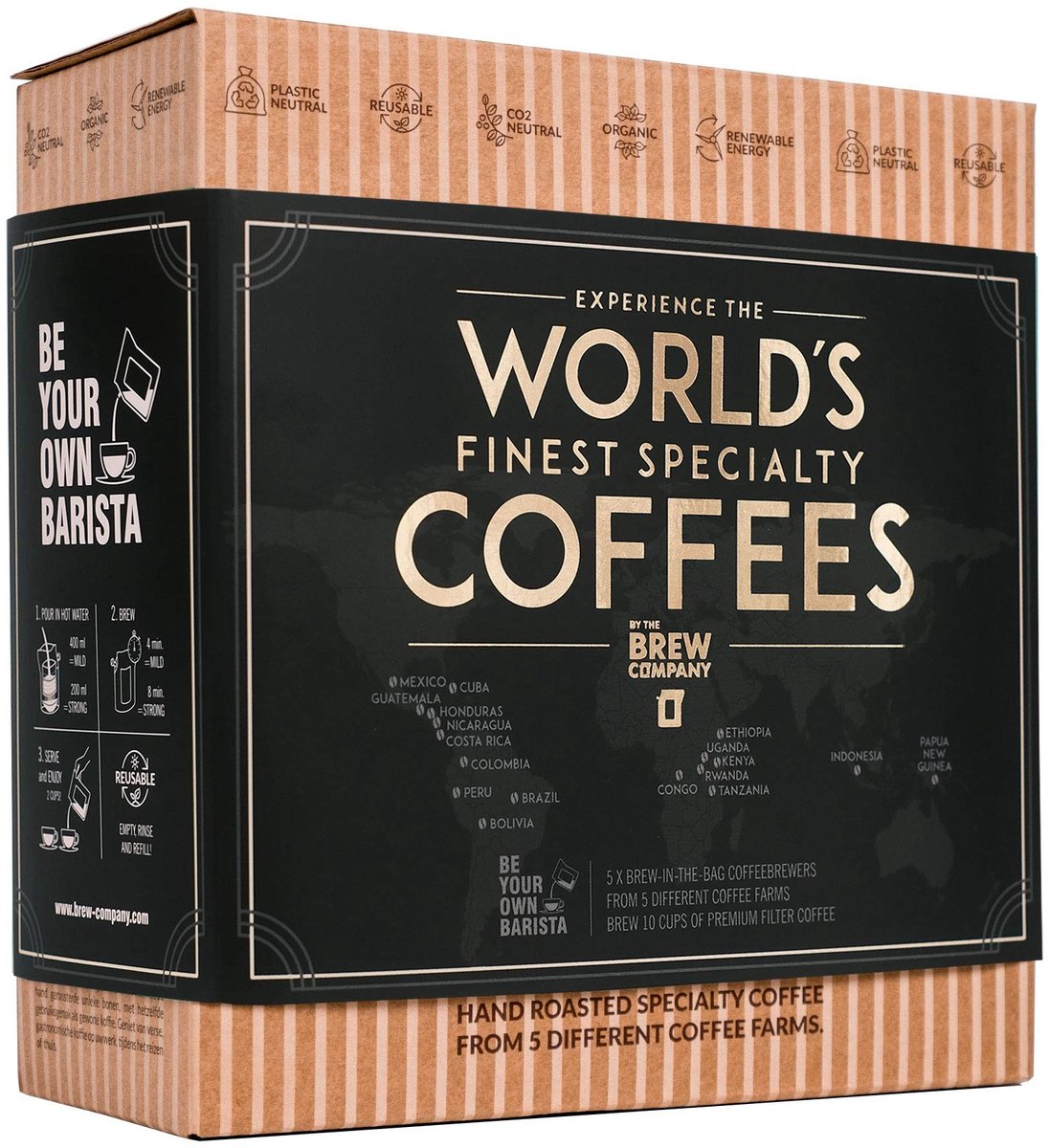Solidchoice - Koffieassortiment Cadeau voor Koffieliefhebbers
