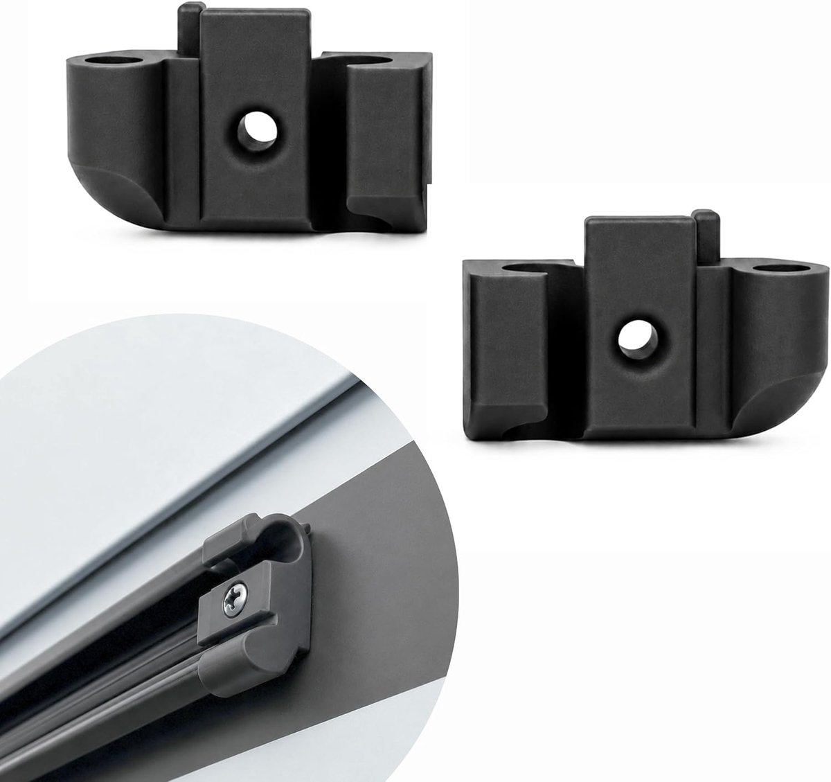 2 stuks voor bieslijst caravan, compatibel met klassieke Eriba/Hymer caravans, bieseindkappen als caravan-accessoire en reserveonderdeel voor bietlijsten