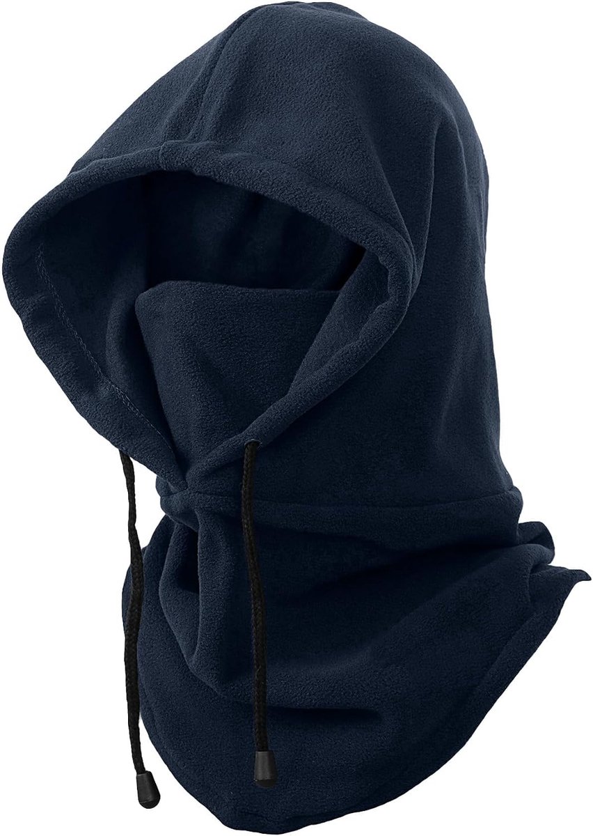 Bivakmutsen voor heren - Snoods skimasker thermische fleece warme winddichte nekwarmer bally gezichtsbedekking capuchon snoods hoeden voor heren winter buitensporten skiën motorfietsen