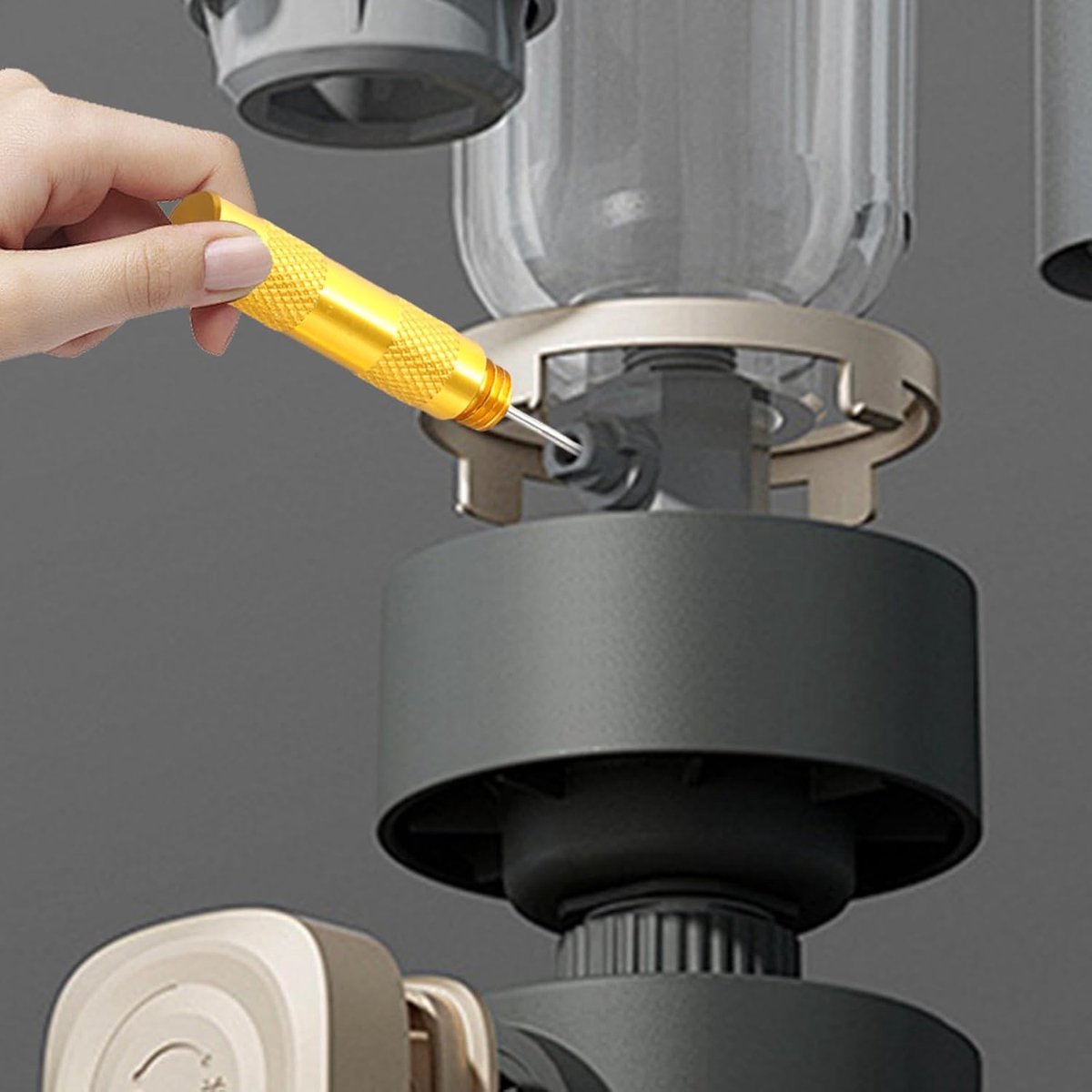 11-delige reinigingsset voor airbrush, airbrushreiniger met 5 reinigingsborstels, 5 reinigingsborstels, 1 reinigingsnaald van roestvrij staal, reparatiegereedschap voor airbrush