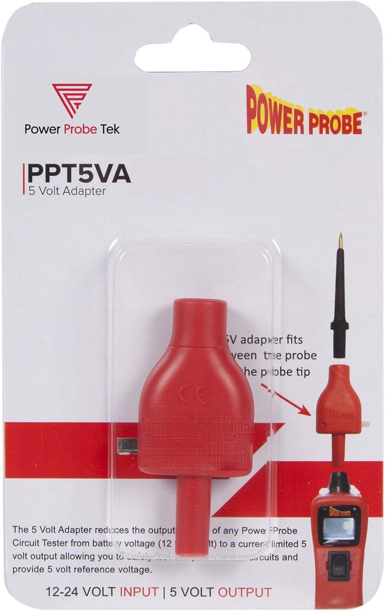 Adapter 5V - Power Probe - Beperkt uitgangsspanning - Geschikt voor diverse testapparaten - ShopVlot