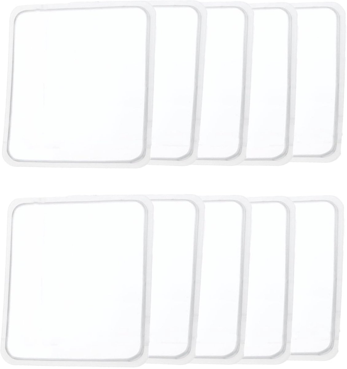 Antislip pads 10 stuks - transparante siliconen gelpads - nano-gelpad - voorkomt verschuiven - ShopVlot