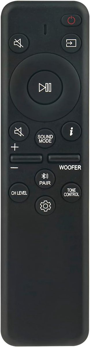 Afstandsbediening vervangend - compatibel met Samsung Soundbar - eenvoudig in gebruik - geen installatie nodig - ShopVlot