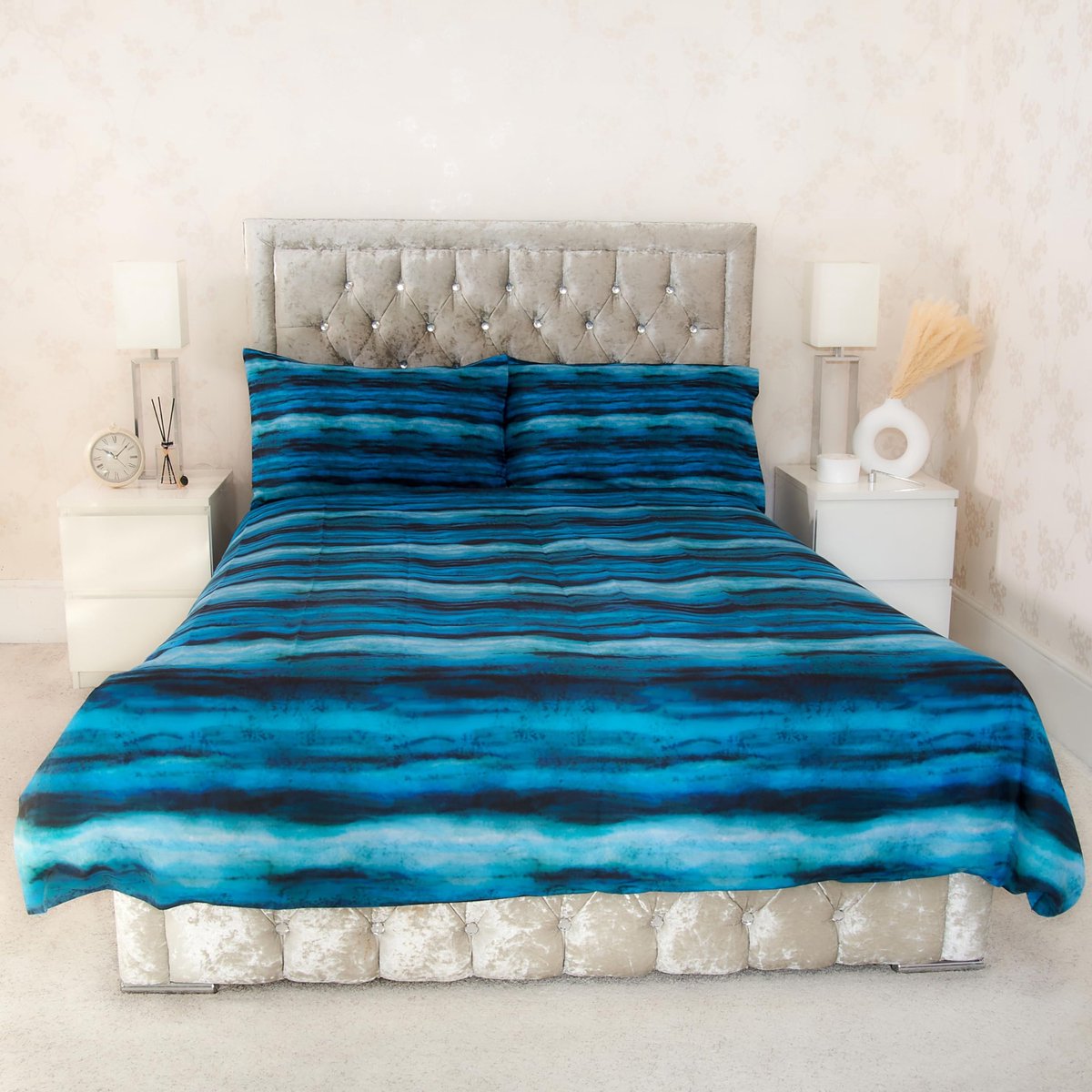 Dekbedovertrekset 240x220 cm - 100% polyester - ultrazacht en onderhoudsvriendelijk - ShopVlot