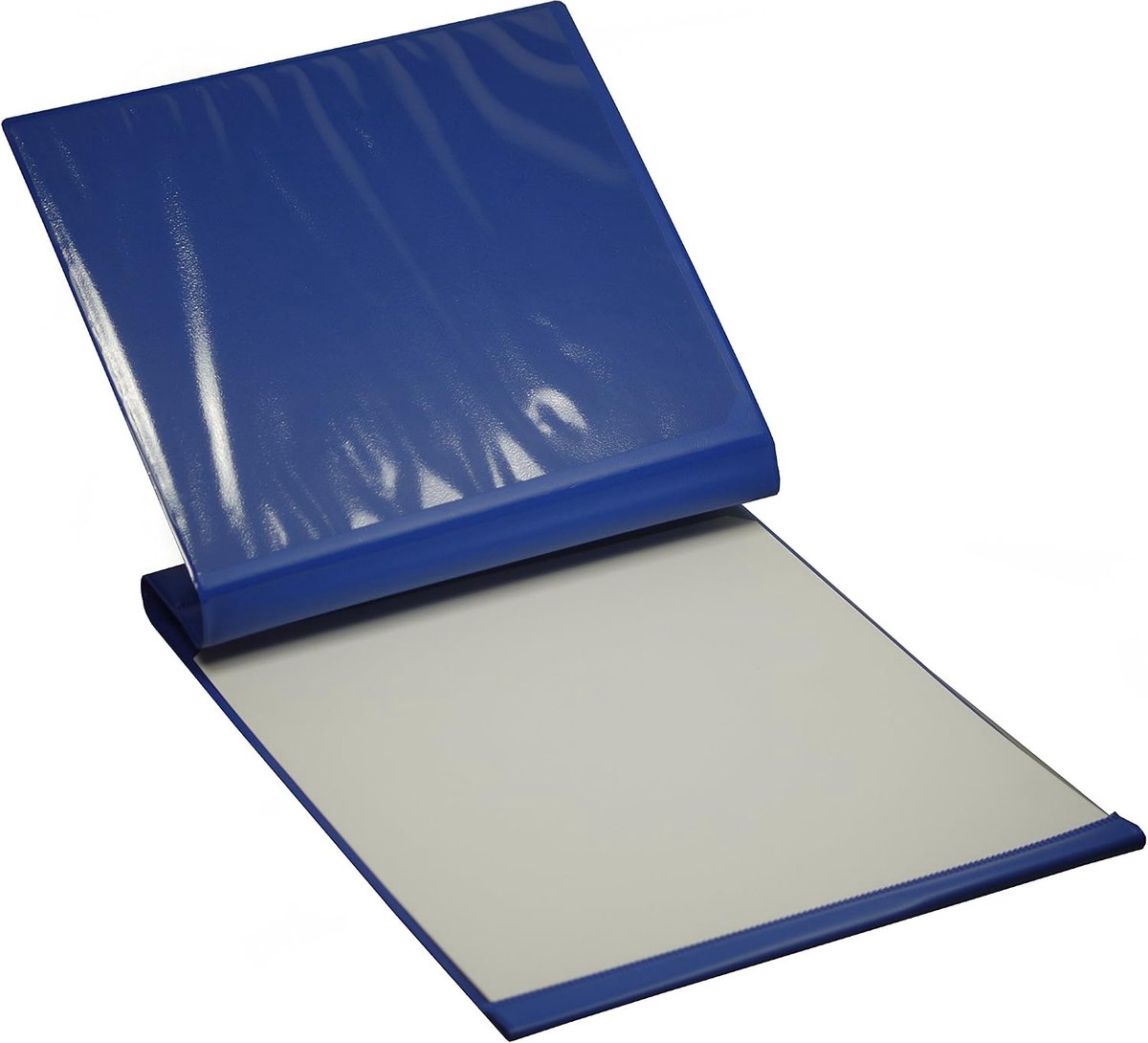 GGM Wisselmap 2/3 Din met 3 drukknoppen blauw - ShopVlot