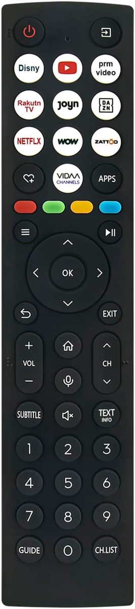ERF2AD36 Voice Remote Control Fit for Hisense E7 E7-Pro QLED TV - ShopVlot