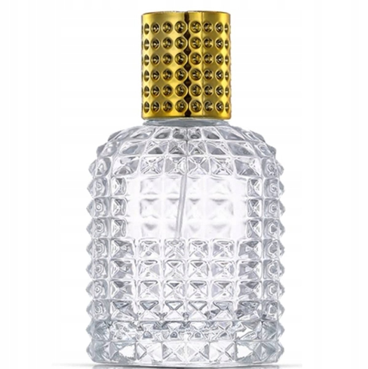Glazen Parfumflesje met Aluminium Vernevelaar - 50 ml