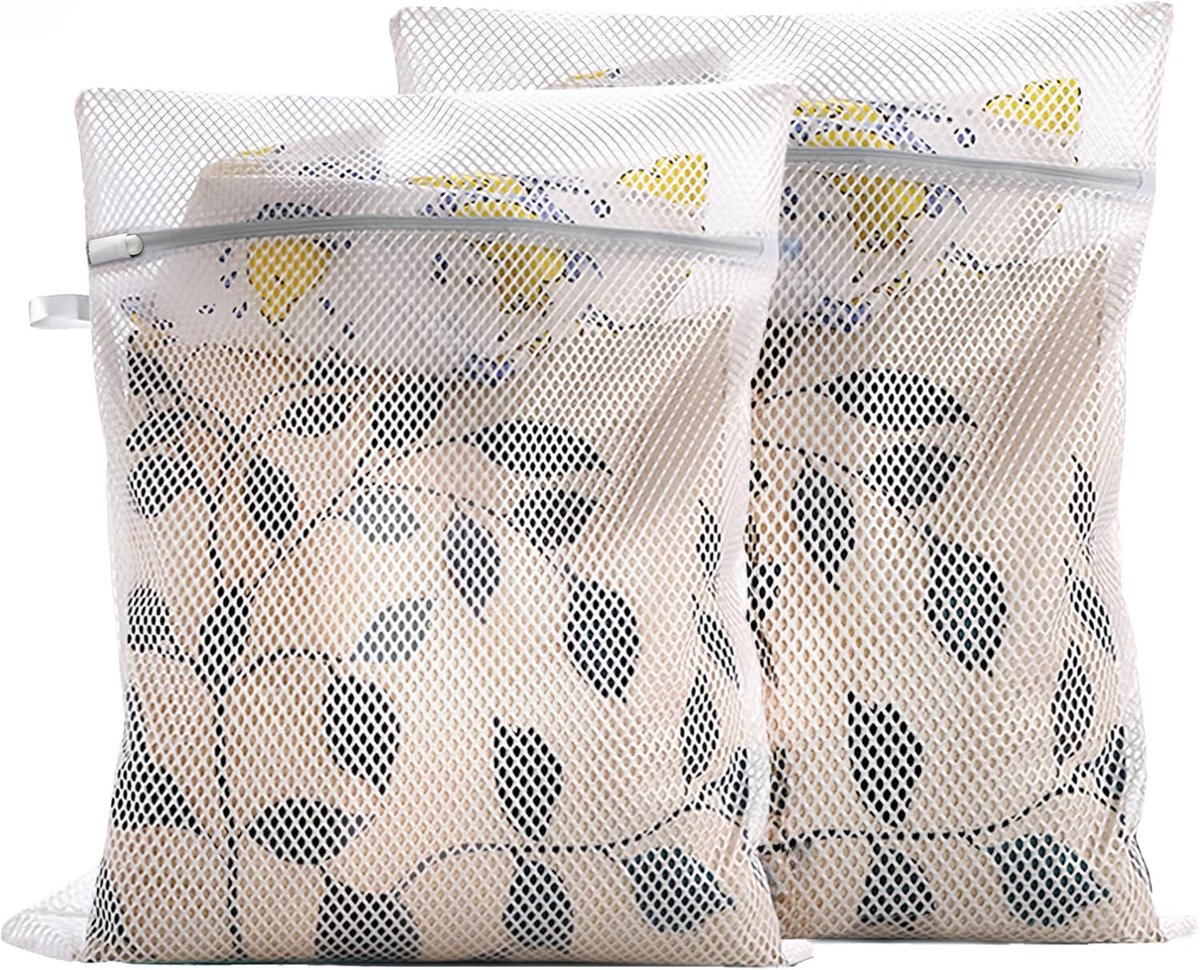 Waszakken voor delicate kleding, ondergoed, lingerie en sokken, 40 x 50 cm