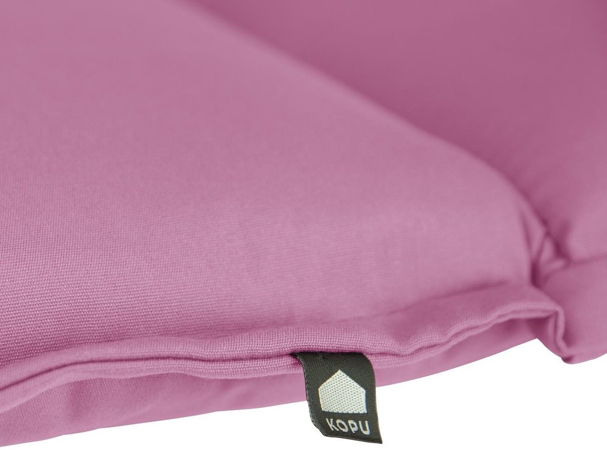 Tuinkussen 200 x 50 cm - Thulian Pink - Stevig schuim - Extra zitcomfort - SnelShoppen
