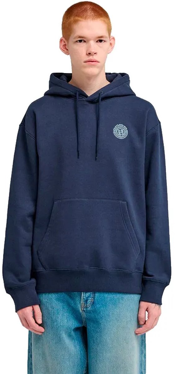 Element Watching Hoodie S Man Marineblauw