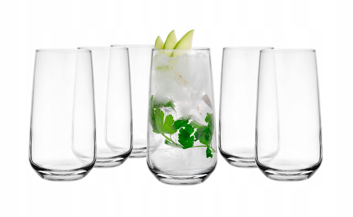 Glasmark Longdrinkglazen 6x 430ml - Stijlvol en Praktisch
