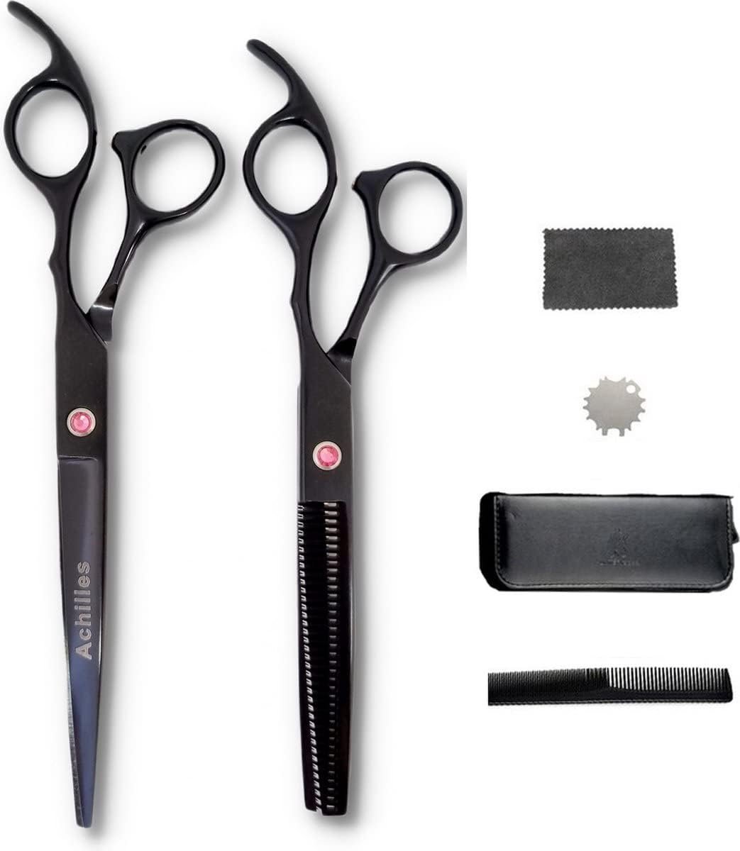 Haarknipset 7 Inch - Professionele knipschaar & uitdunschaar - Voor precisie en gemak - Perfect voor kappers - ShopVlot